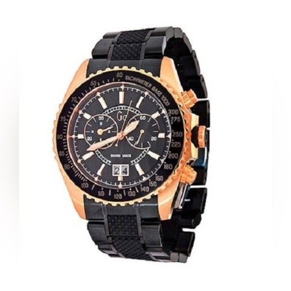 Guess Black and Gold Watch Man Watch